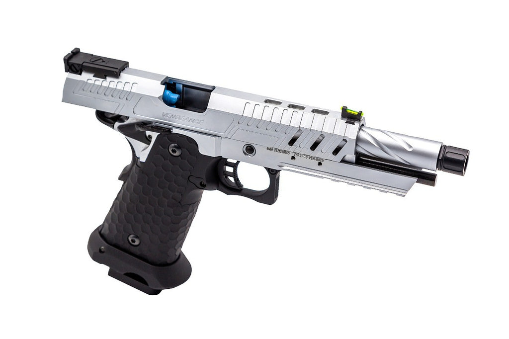 Vorsk Hi-Capa CS Vengeance 5.1 GBB Pistol (Silver / Black) (N)