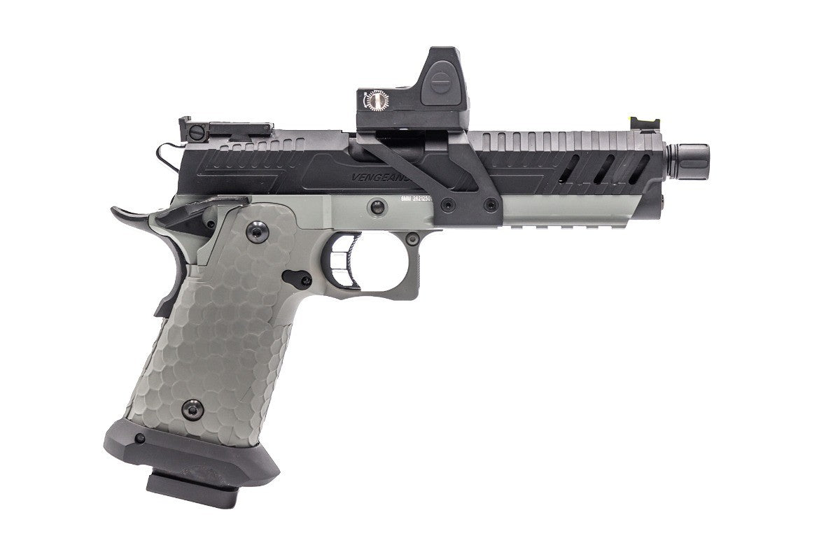 Vorsk Hi-Capa CS Vengeance 5.1 GBB Pistol (Black-Grey) + RDS