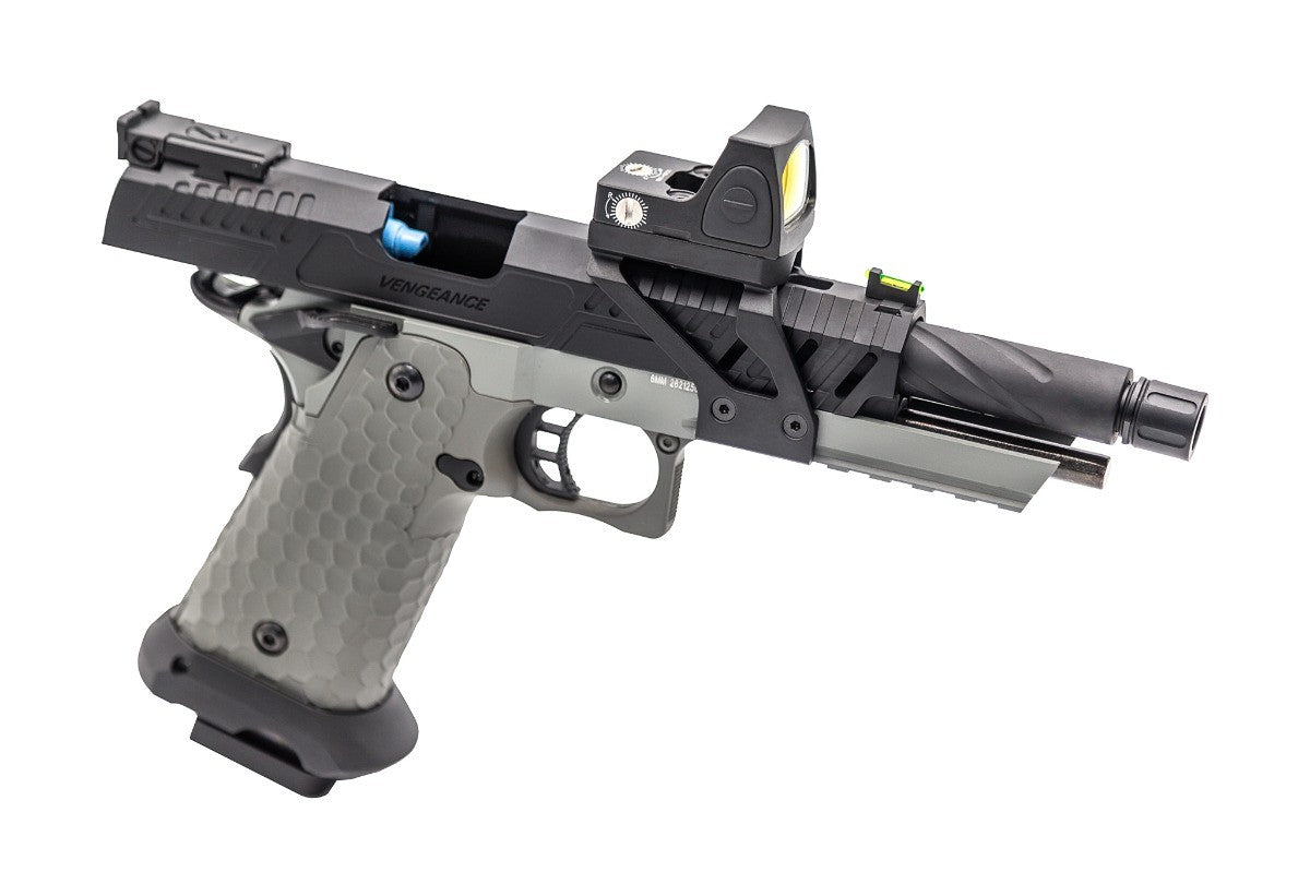 Vorsk Hi-Capa CS Vengeance 5.1 GBB Pistol (Black-Grey) + RDS