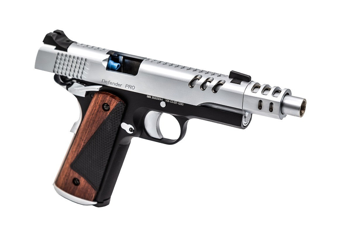 Vorsk CS Defender Pro GBB Pistol (Silver|Black) (Silver Barrel) (N)