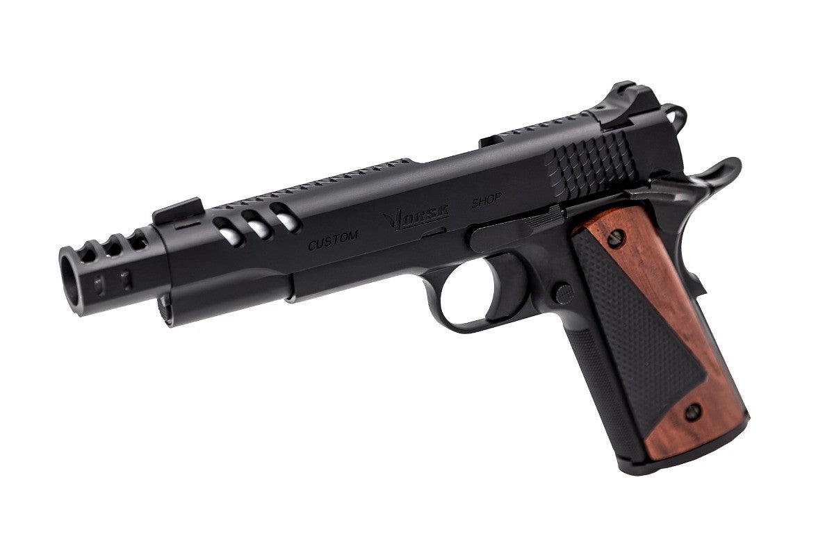 VORSK CS Defender Pro Gas Blowback – Black (Silver Barrel)