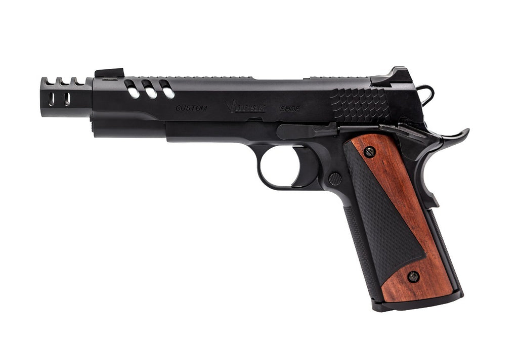 VORSK CS Defender Pro Gas Blowback – Black (Silver Barrel)