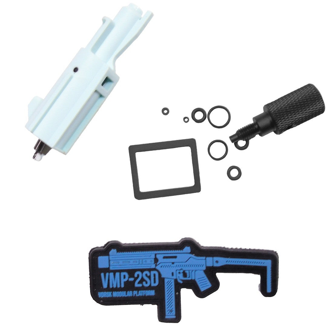 Vorsk VMP-2SD GBB Rifle (1J / 330FPS Select Fire) – Blue / Black (N)